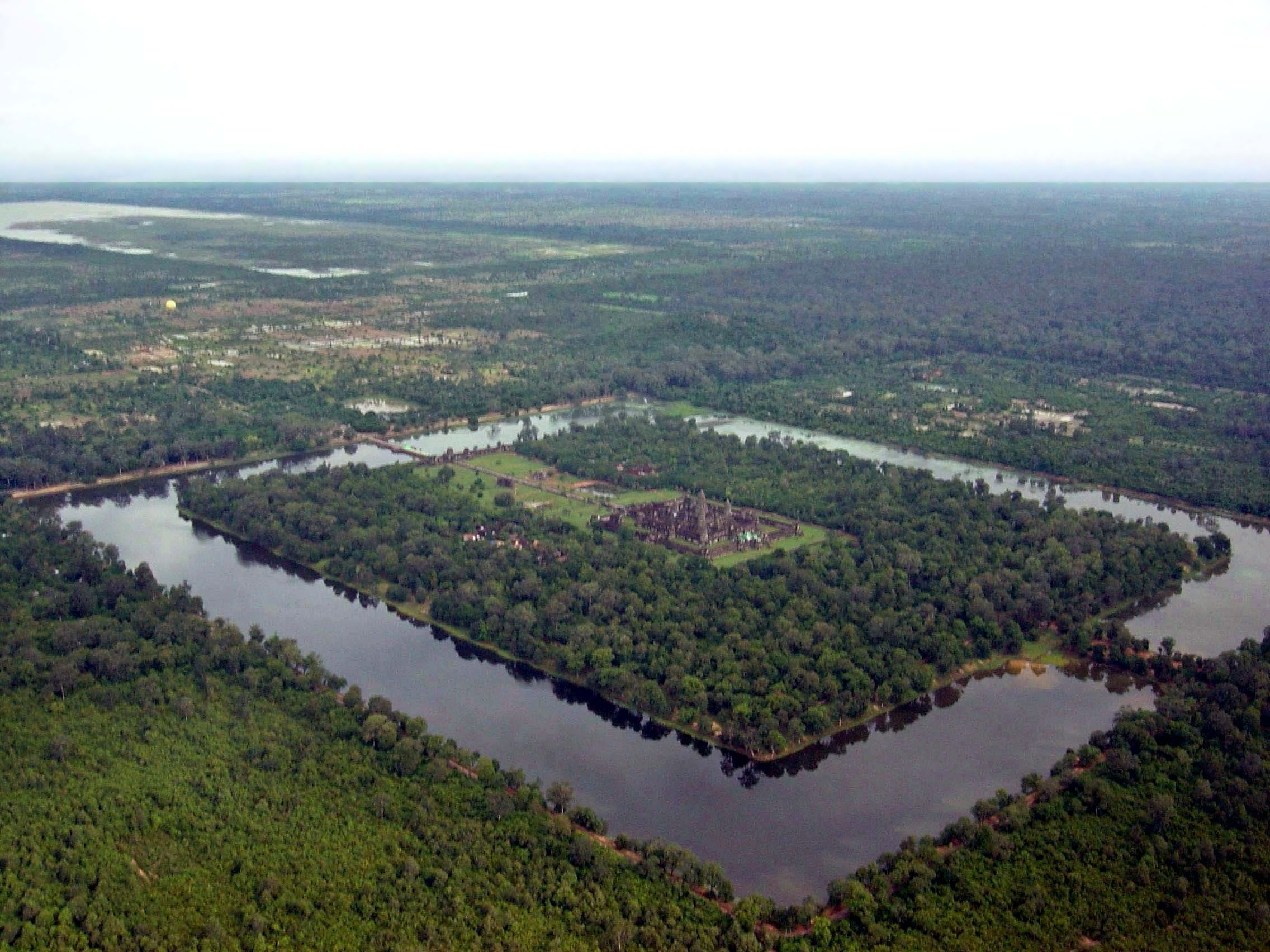 Luftbild Angkor